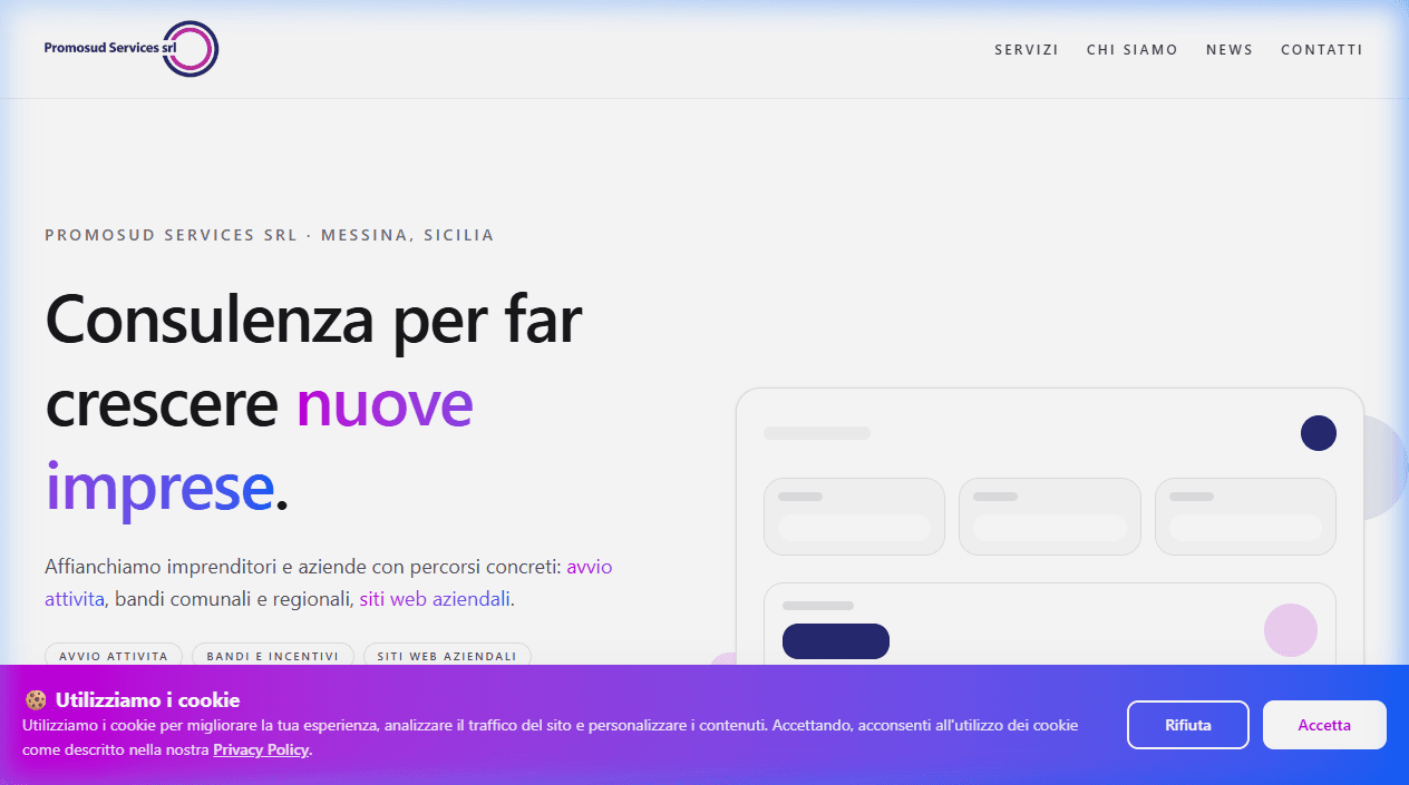 Screenshot di Promosud Services